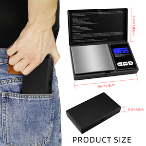 Nouvelle vente Mini balance électronique gramme Mini balances 0.01g <span class=keywords><strong>200</strong></span> g balance de poche numérique bijoux diamant balance de poids - Product Image 6