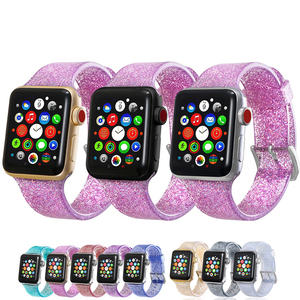 Correa para Apple Watch Band 40mm 44mm Pulseira Correa para Iwatch Band 38mm 42mm Pulsera de silicona Apple Watch Series 5 4 3 2 - Product Image 2