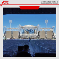 Estructura de Iluminación Profesional de Aluminio, Aleación de Aluminio 6082-T6, Ligera, Resistente, Certificada por TUV, para Escenarios de Conciertos al Aire Libre
