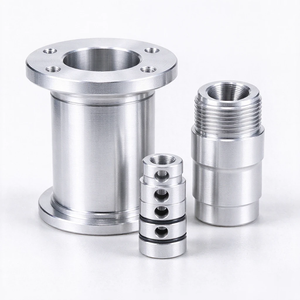 Buje y Casquillo de Aluminio Mecanizado por CNC OEM, Acabado de Superficie de Alto Brillo, Piezas Torneadas Personalizadas, Se Aceptan Diseños y Dibujos Personalizados - Product Image 3