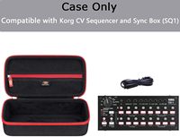 Estuche de Viaje Rígido de EVA OEM, Bolsa a Prueba de Golpes para Secuenciador Musical KORG SQ-1 (Solo el Estuche)