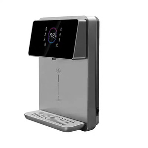 Wall Mounted <b>Water</b> <b>Dispenser</b> Stainless Steel Fast Heating Smart Home Kitchen Use Silver Gray - Product Image 1