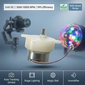 Motore DC con ingranaggi OEM 300 all'ingrosso 3-6V ROHS per elettrodomestici, gimbal con tracciamento automatico, luci rotanti per palcoscenico, <span class=keywords><strong>Magic</strong></span> Ball - Product Image 5
