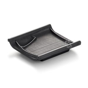 Plato Cuadrado de Melamina Yangge de 4.5 Pulgadas con Forma de Bambú, Doble Compartimento, Estilo Japonés y Coreano, Apto para Lavavajillas - Product Image 1