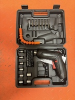 Perceuse-visseuse sans fil portable professionnelle avec moteur sans balais et batterie au lithium, kit d'outils électriques