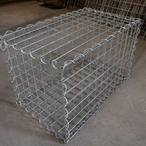 Galfan mur de retenue de <span class=keywords><strong>Gabion</strong></span> soudé, cage en pierre de <span class=keywords><strong>gabion</strong></span> <span class=keywords><strong>200x100x50</strong></span>, clôture de panier de <span class=keywords><strong>Gabion</strong></span> soudé - Product Image 3