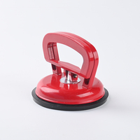 Ventosa manual de vacío premium resistente para vidrio, elevador grande de aleación de aluminio con doble mandíbula, mango de PP, diámetro de goma de 118 mm para