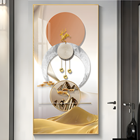 Moderne Simple Elk Art Home Decor Peintures Salon Entrer dans la Porte Couloir Cristal Porcelaine Peinture