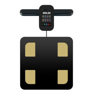 משקל חכם בעל 8 אלקטרודות ודיוק גבוה לירידה במשקל, מסנכרן נתונים לאפליקציות כושר באמצעות בלוטות' - Product Image 4