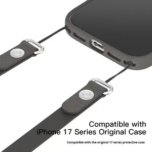 Dây đeo đa năng có thể điều chỉnh, chất liệu polyester, dùng được cho iPhone 17, kèm ốp lưng bền chắc cùng kiểu dây đeo từ tính - Product Image 3