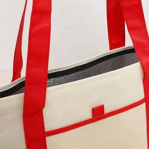 Bolsa Térmica Personalizada con Logotipo Impreso, Bolsa de Compras con Asa, Precio Bajo, Embalaje Refrigerante, Bolsa de Tela No Tejida - Product Image 3