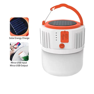 Banco de energía ligero para exteriores, linterna <span class=keywords><strong>LED</strong></span> DE EMERGENCIA recargable para acampar con Control remoto, Mini linterna <span class=keywords><strong>Solar</strong></span>, cuerpo ABS - Product Image 3