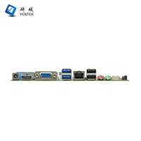 Carte mère industrielle Intel Celeron J3455 avec affichage VGA HD LVDS, DDR3, stockage MSATA unique, LAN, 2 ports COM RS232