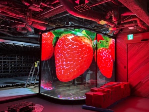 Écran LED flexible transparent à haute transparence pour vitrine de magasin, <span class=keywords><strong>film</strong></span> holographique en verre LED pour affichage, clé en main, fabrication en usine - Product Image 2