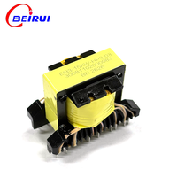 Transformateur Flyback à Isolation Haute Fréquence à Trou Vertical BEIRUI, Fil de Cuivre, Noyau en Ferrite, Température de Fonctionnement 180°C, Série EE EP EI