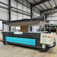 Chine Corian Machine de thermoformage sous vide Machine de pressage à membrane PVC sous vide avec certification CE