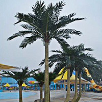 Spielplatz/Hotel dekorativer künstlicher Kokosnuss baum Großer Baum