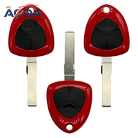 Coque de clé de voiture télécommande à 3 boutons de remplacement pour Ferrari pour la fabrication de cadres décoratifs
