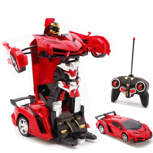 Xe robot biến hình điều khiển từ xa bằng điện thông minh, pin vui nhộn <span class=keywords><strong>1</strong></span>:18, có chức năng biến hình, sạc USB - Product Image 2