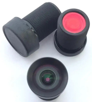 Lensa Kamera USB ELP Fokus Tetap M12 3.6/2.1/2.8/6/8/12mm/Tanpa Distorsi/Lensa Fisheye dengan Filter IR-CUT 650nm untuk Kamera CCTV USB
