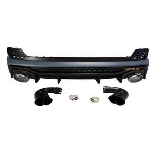 Pièces détachées automobiles Q3 à <span class=keywords><strong>RSQ3</strong></span> ensemble diffuseur de pare-chocs arrière avec tuyaux d'échappement pour <span class=keywords><strong>AUDI</strong></span> <span class=keywords><strong>sportback</strong></span> 2021 - Product Image 1