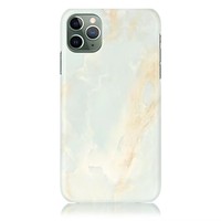 Étui souple personnalisé en pierre de marbre IMD PC antichoc et étanche pour téléphone portable 16/15/14/13/12/11 Pro Max/SE2/7/8/X/XS/XR