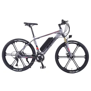 2022 New Products 36V 13AH 27 Speed 26 Inch Aluminum Alloy 6 Blade Wheel Electric Bicycles E Bikes