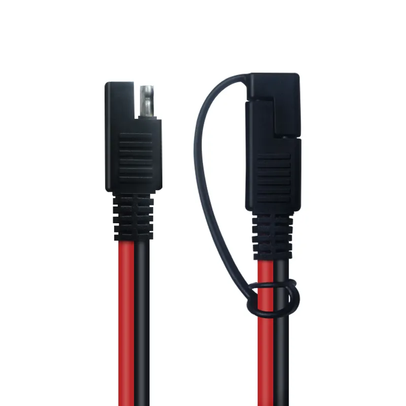 12AWG Solar Panel Extension PV Photovoltaic SAE To SAE Connector Automotive battery Extension Solar Dc Power Cable