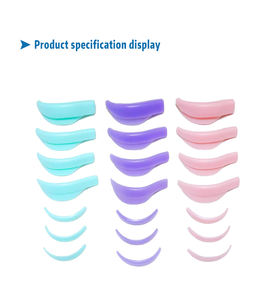 Può essere la personalizzazione sferzate lifting Pad, <span class=keywords><strong>ciglia</strong></span> <span class=keywords><strong>da</strong></span> <span class=keywords><strong>te</strong></span> Lamination Pad Perm, riutilizzabile morbido Silicone Curler L ricciolo - Product Image 2