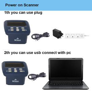 <span class=keywords><strong>Scanner</strong></span> de diapositives et de films Slide N SCAN avec grand écran LCD de 5 pouces, convertit les négatifs et les diapositives couleur et noir et blanc 35 mm, 126, 110 Film Nega - Product Image 4