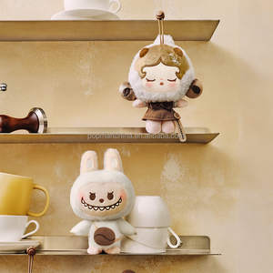 2025 nouveautés POPMART POPBEAN café usine série en peluche pendentif boîte aveugle <span class=keywords><strong>La</strong></span> Bubus <span class=keywords><strong>Molly</strong></span> Crybaby Skullpanda Dimoo peluches - Product Image 3