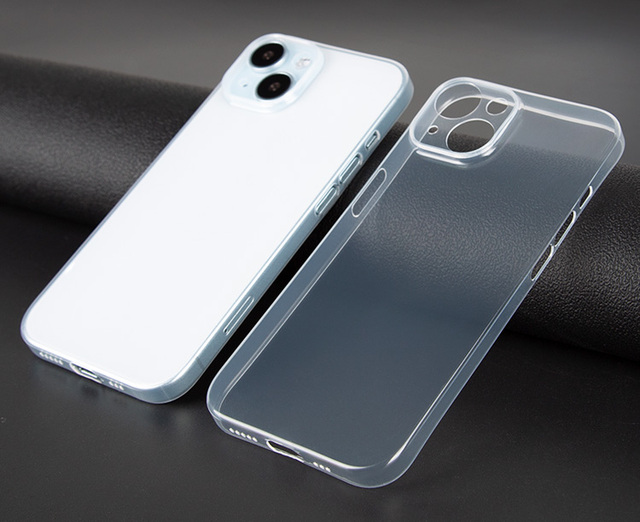 Ultra-thin 0.5mm Clear PP Phone Case for iPhone 11 12 13 14 15 No Yellowing Transparent Case Phone for iPhone 16 Pro Max