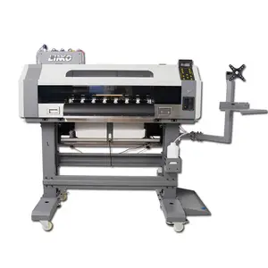 LINKO 핫 세일 제품 60cmA2 듀얼 I3200 프린트 헤드 고속 dtf 프린터 티셔츠 인쇄 인쇄 파우더 쉐이커와 함께 작업