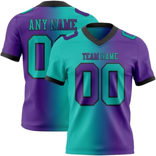 Faded-purple and Aqua Green