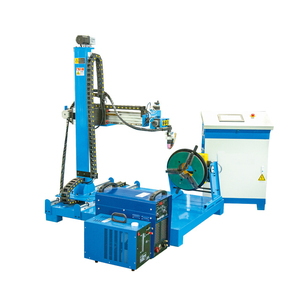 Posicionador de soldadura de tubería con brida de tanque Control PLC para soldaduras circulares y longitudinales - Product Image 6