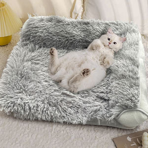 Atmungsaktives ortho pä disches graues Shaggy Faux Fur Crate Foam Ortho pä disches Hunde betts ofa mit rutsch festem Boden - Product Image 4