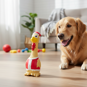 Wholesale <strong>Squeaky</strong> Latex Dog Toy <strong>Chicken</strong> - Product Image 2