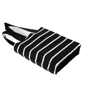 Borsa a <span class=keywords><strong>Tracolla</strong></span> Intrecciata alla Moda, Forma Quadrata Verticale, Doppio Manico, Design Semplice e Casual di Tendenza - Product Image 5