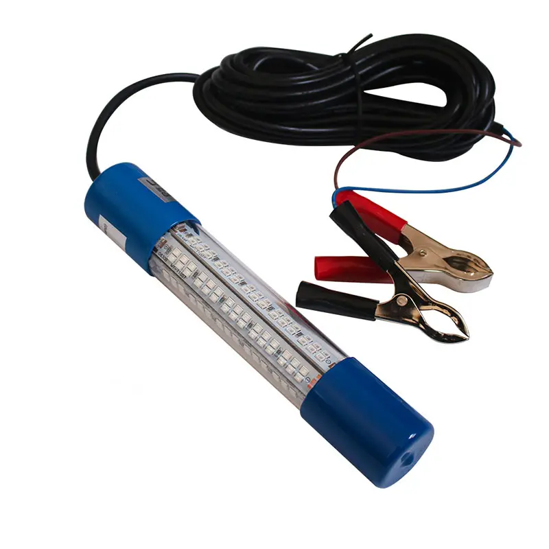 Miglior prezzo 8 W IP68 lampada da pesca subacquea a LED resistente all'usura lampada da pesca per pesci cc 12V luci da pesca 70 verde-25-25 5M