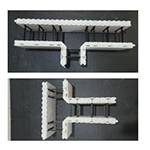 Blok bangunan ICF EPS untuk konstruksi penghemat energi-bentuk beton terisolasi untuk Vila & Rumah - Product Image 5