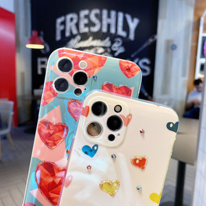 Lovebay-<span class=keywords><strong>coque</strong></span> de téléphone <span class=keywords><strong>holographique</strong></span>, étui scintillant 3d en tpu, pour <span class=keywords><strong>iphone</strong></span> <span class=keywords><strong>11</strong></span> xr xr xs max, fantaisie pour filles, mobile - Product Image 4