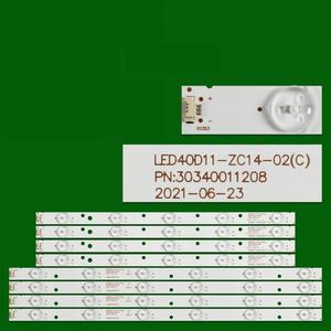 Bande LED de rétroéclairage TV HX-NO.2186 LED40D11-ZC14-02(C) 30340011208 pour téléviseur LED 40 pouces LE40F3000W - Product Image 5