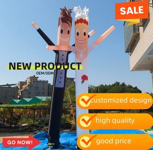 Homme gonflable agitant les bras, facile à utiliser, personnalisé, pour les magasins de lavage de voitures - Product Image 4