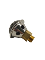 PT2.0 Tête de sprinkler en laiton à mousse 68/79/93 degrés fermée Équipement flexible de protection contre les incendies