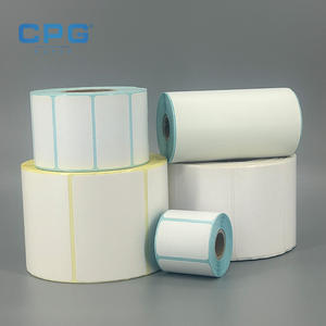 Etiqueta Térmica Personalizada de Alta Luminosidad de 3x5 Pulgadas y 135 g/m², Rollo de Etiquetas Térmicas para Identificación de Productos de Almacén - Product Image 1