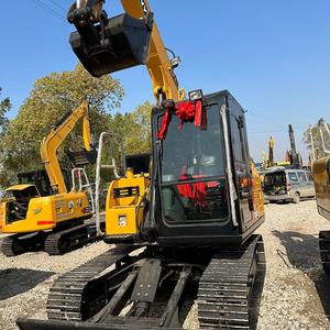 Excavadora SANY SY75 de Alto Rendimiento, Modelo 2023, 7.8 Toneladas, Capacidad de Cucharón de 0.3m, Bomba Isuzu, Motor con Rodamientos Kawasaki, Usada a Bajo Precio - Product Image 3
