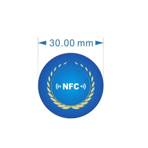 Rfid 13.56Mhz Hf Pvc Zelfklevende Label Coin <span class=keywords><strong>Wifi</strong></span> Nfc Sticker <span class=keywords><strong>Tag</strong></span> - Product Image 1