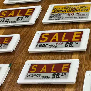 Etiqueta Electrónica de Precio Digital para Snackautomat, Wifi, NFC, ESL, Pantalla de Tinta Electrónica, Epaper, BLE - Product Image 1