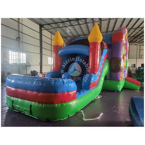 Conozca Nuestra Nueva Atracción Inflable Comercial: Parque <span class=keywords><strong>de</strong></span> Diversiones <span class=keywords><strong>con</strong></span> Rueda <span class=keywords><strong>de</strong></span> la Fortuna, Castillo Hinchable Acuático y Seco <span class=keywords><strong>con</strong></span> Tobogán Grande y <span class=keywords><strong>Piscina</strong></span> - Product Image 6