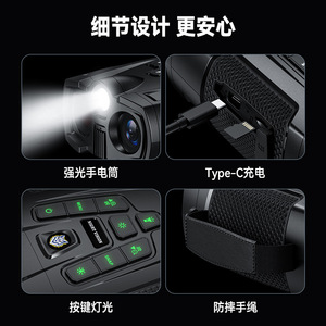 Night Vision Binoculars 28mm Lens 4K Digital Infrared Outdoor Hunting Surveillance Device - Product Image 4